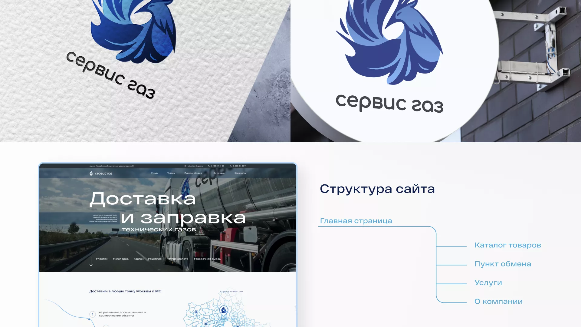 Создание сайта компании «Сервис газ» в Уржуме