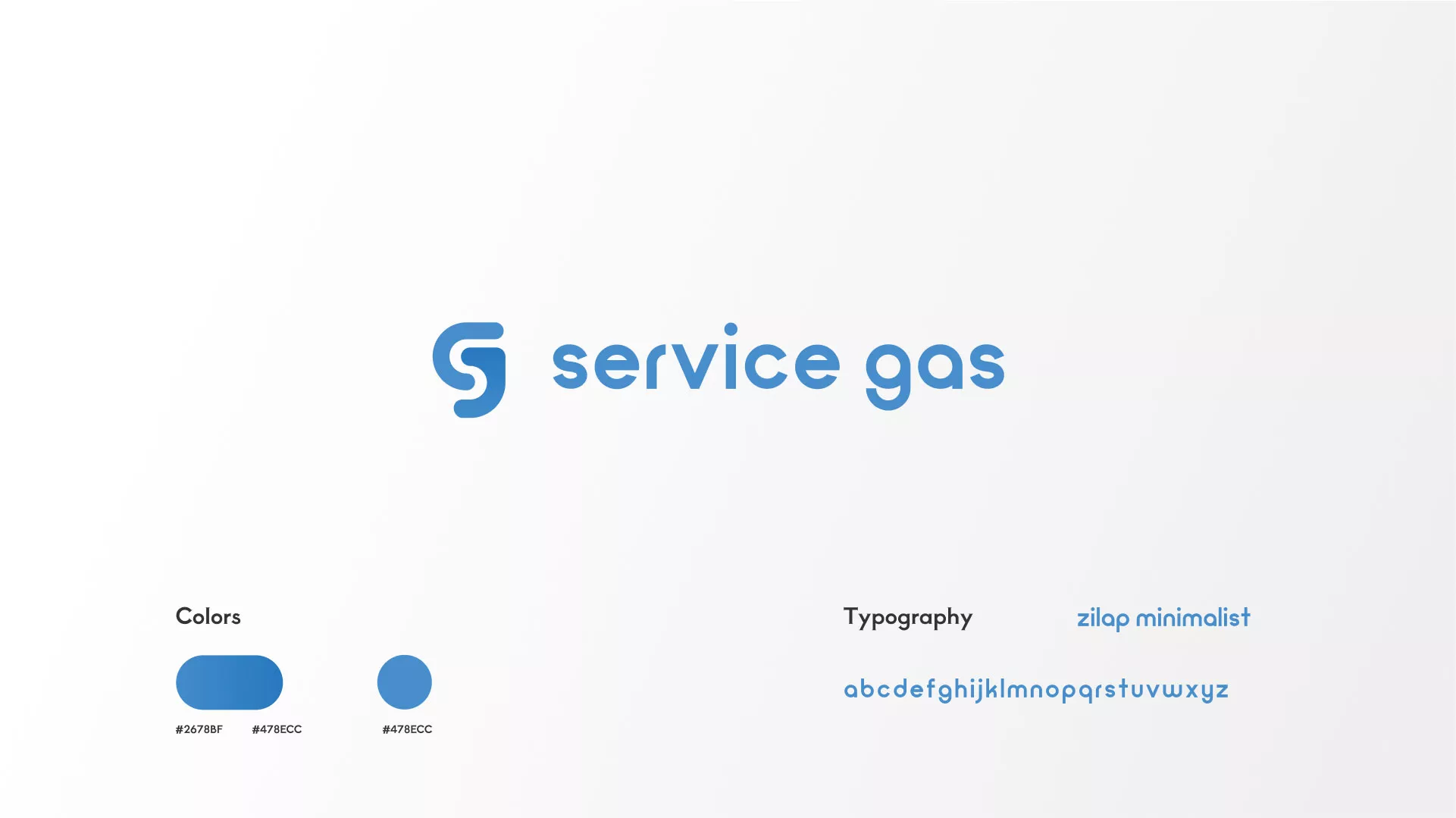 Разработка логотипа газовой компании «Сервис газ» в Уржуме