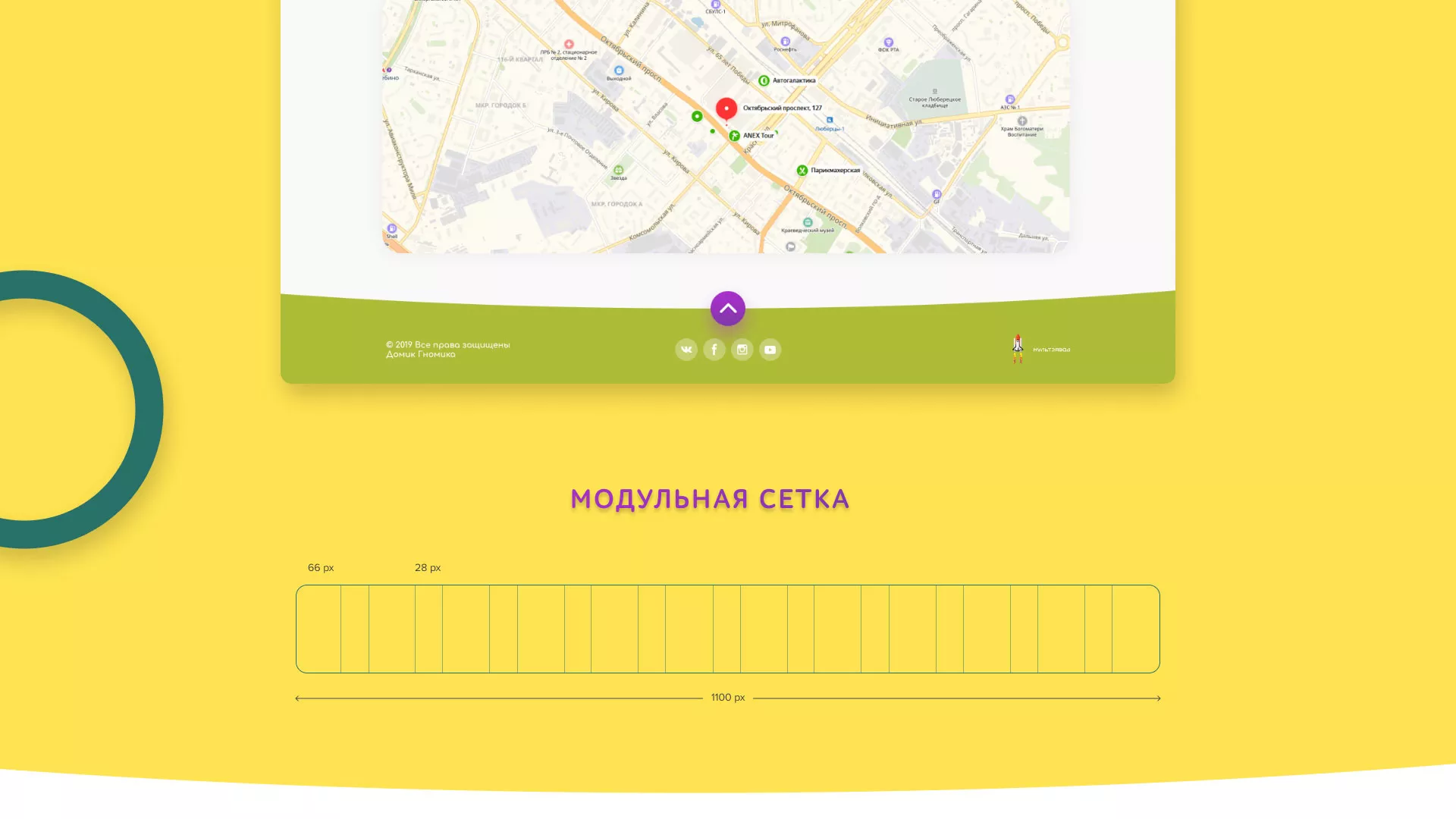 Разработка сайта детского активити-клуба «Домик гномика» в Уржуме