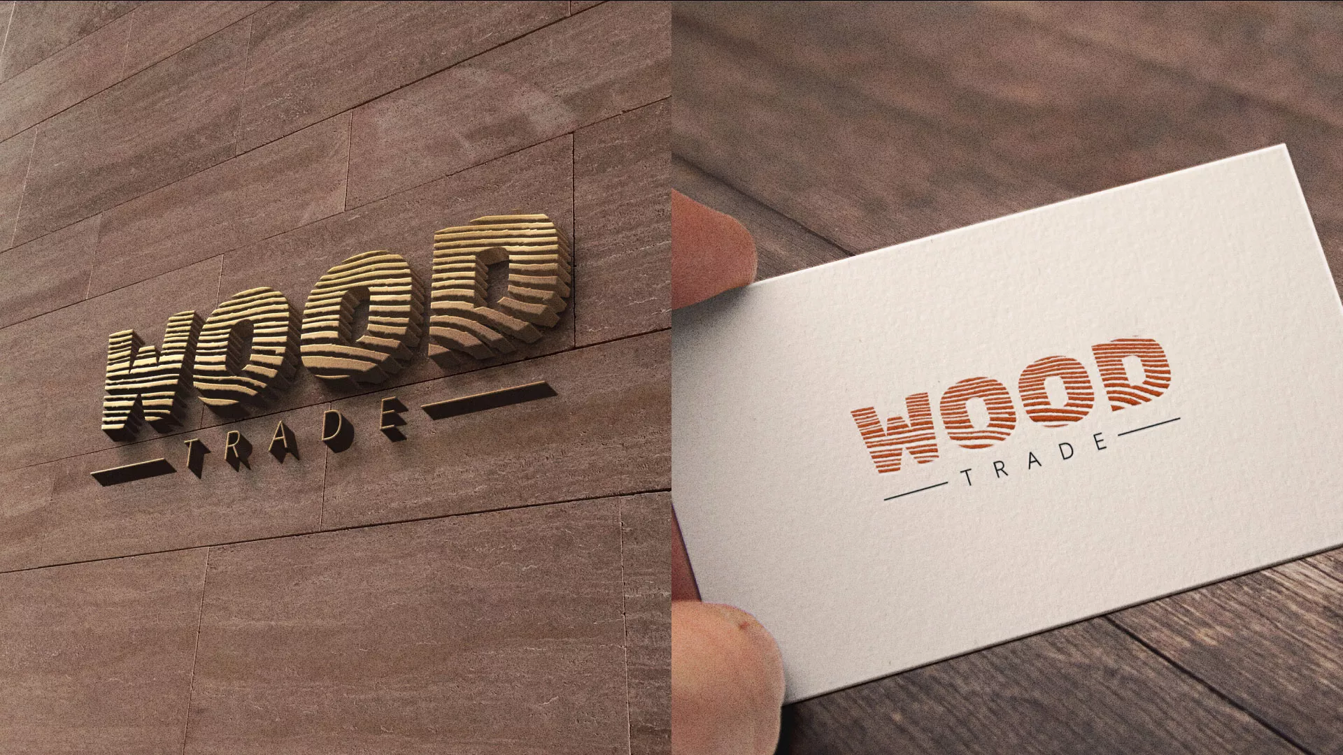 Разработка логотипа для компании «Wood Trade» в Уржуме