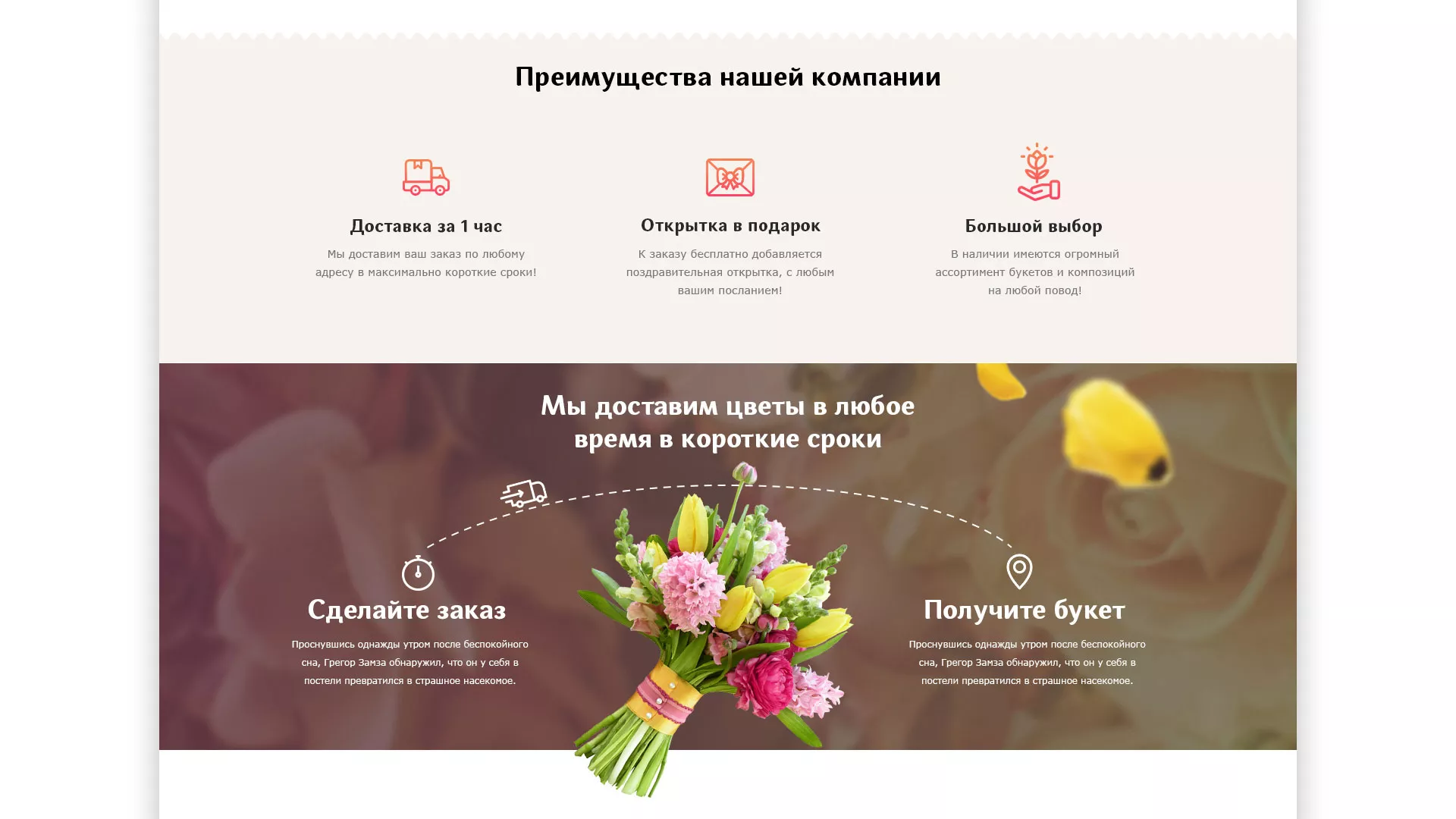 Создание интернет-магазина «Букет-онлайн» по цветам в Уржуме