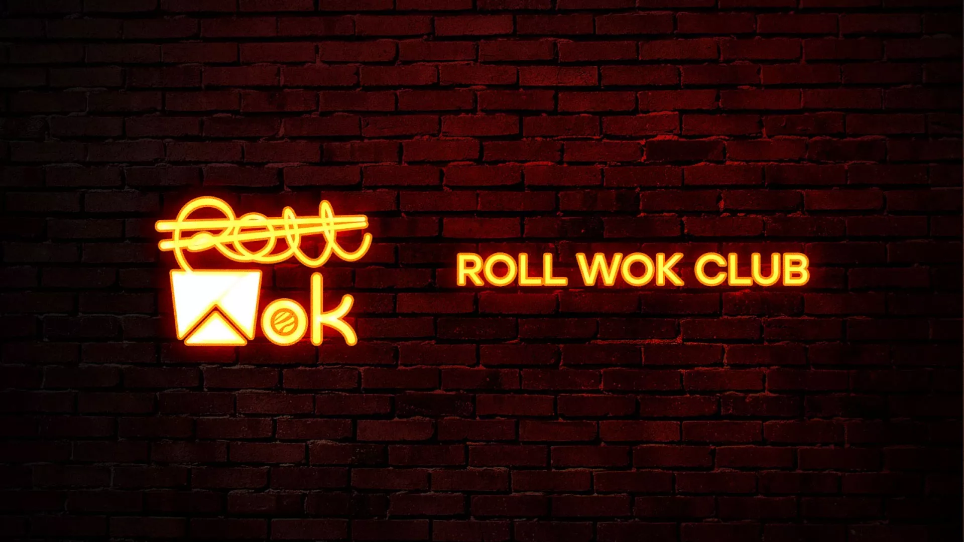 Разработка интерьерной вывески суши-бара «Roll Wok Club» в Уржуме