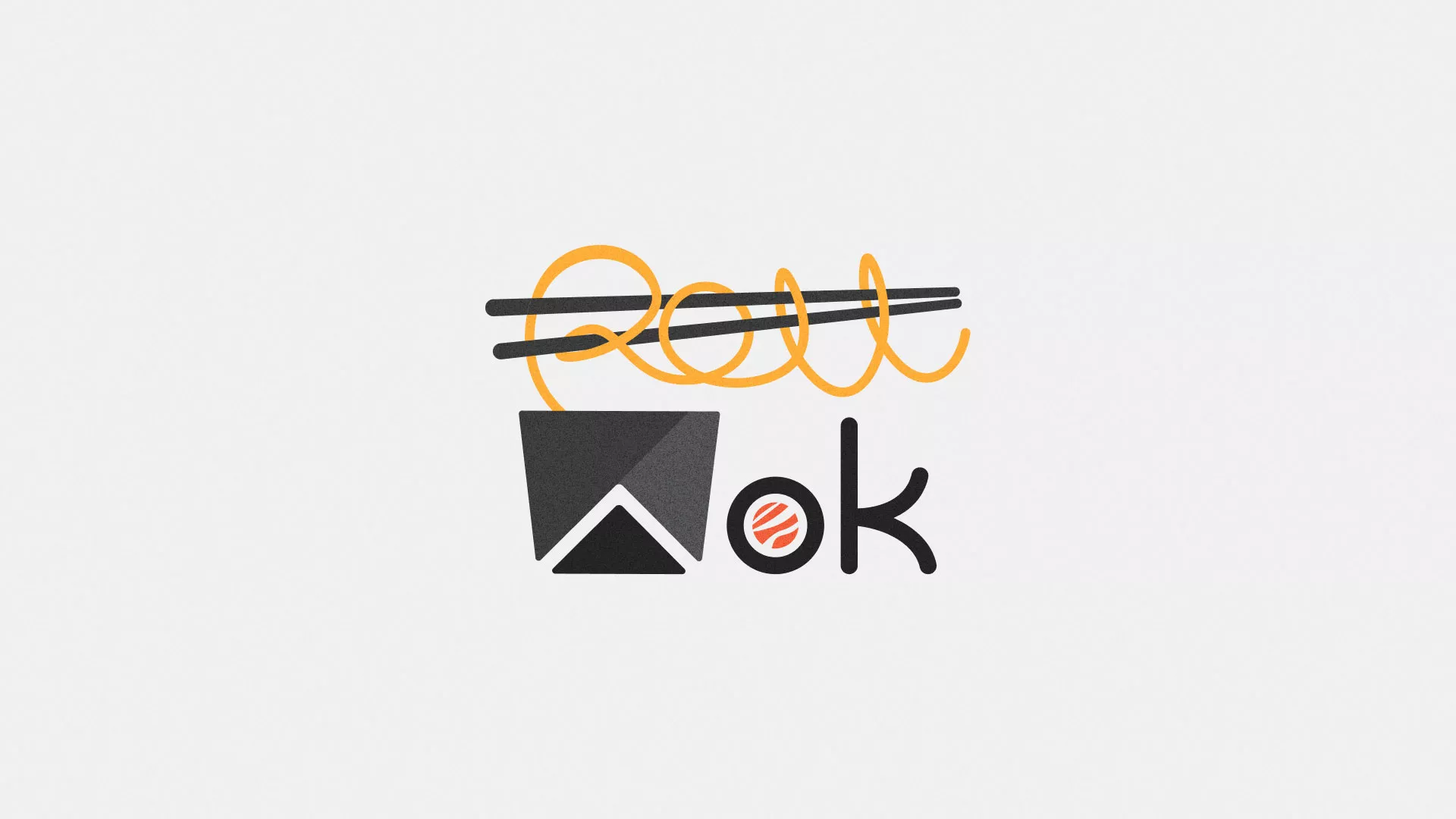 Разработка логотипа в Уржуме для суши-бара «Roll Wok Club» Разработка логотипа в Уржуме для суши-бара «Roll Wok Club»